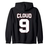 Experience the Calm on Cloud 9 with this Funny Costume Zip Hoodie