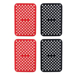 Reusable Silicone Air Fryer Liners for Ninja Foodi Dual Air Fryer DZ201,4186