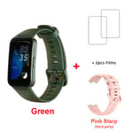 Huawei-Bracelet Connect¿¿ Band 8",Avec ¿¿Cran Amoled,5 Iko,¿¿Tanche,"Capteur D'activit¿¿ Physique Avec Suivi Du Rythme Cardiaque Et Mesure Du Taux D'oxyg¿¿Ne Dans Le Sang Pendant - Type G Add Pink Strap