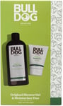 Bulldog Skincare For Men | Christmas Gift Set |Original Moisturiser & Shower Gel