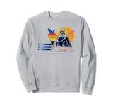 Star Wars Darth Vader Vintage Dark Side Of Sun Beach Sweatshirt