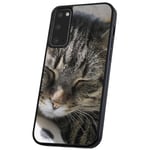 Samsung Galaxy S9 - Skal/Mobilskal Sovande Katt