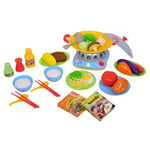 Playgo Ensemble de wok 35 pcs 3698 jouet de cuisine de jeu de simulation