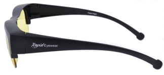 Night Time Driving OverGlasses anti glare/dazzle for Men & Women. Wide 140mm fit