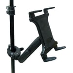 Extended Adjustable Robust Clamp Music Mount Tablet Holder for Samsung Tab S3/S4