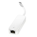 TP-Link Adaptateur USB C vers Ethernet (UE300C), RJ45 vers USB C [compatible Thunderbolt 3/4] Adaptateur réseau LAN Gigabit Ethernet de type C, compatible avec Apple MacBook Pro 2017-2023, MacBook Air