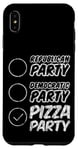 Coque pour iPhone XS Max Republican Party Decromatic Party Pizza Party --