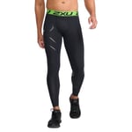 2XU Men's Refresh Recovery Compression Tights, Black/Nero, ST