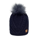 Jail Jam Ren Faux Fur Blue Navy, OS