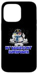 iPhone 14 Pro Max My Badge is My Superpower Sarcastic Police Officer Sarcasm Case