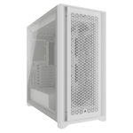 Corsair 5000D CORE Airflow E-ATX White Gaming Case With Window - No Fans