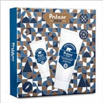 Polåar Men - Coffret Cadeau Soins pour Hommes - Crème Hydratante Apaisante 50 ml + Gel Douche Visage, Corps, Cheveux 200 ml - Naturel, Vegan, Made in France