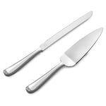 Wedgwood Vera Wang 57005200018 Cake Knife & Server, Silver