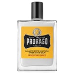 Proraso Vårdprodukter för män Wood & Spice After Shave Balm 100 ml (1.130,00 kr / 1 l)