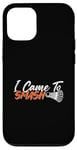 Coque pour iPhone 12/12 Pro Jeu d'amour pour joueur de badminton I Came to Smash