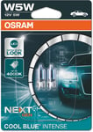 Lampa, W5W COOL BLUE® INTENSE,2-pack Osram - Volvo - VW - Toyota - Ford - Renault - Audi - Mercedes - Peugeot