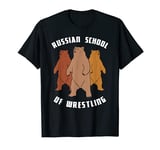 Fun Wrestling Bear Mixed Russian Mammal Wrestler T-Shirt