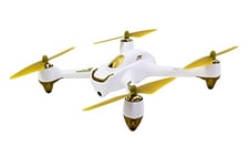 Hubsan 15030050 White x4 FPV Brushless Quadcopter – RTF Drone with HD Camera, GPS, Follow Me, Battery, Charger and Remote Control and Integrated Colour Monitor (H501S)