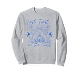 Last Toast On The Coast Bachelorette Bride Beach Party Sweatshirt