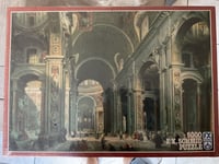 ★★★ NEUF!!! 5000 Pièces Jigsaw Puzzle LA BASILIQUE ST PIERRE A ROME NEUF!!! ★★★