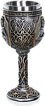 Henkilökohtainen pikarimuki Keskiaikainen Viking Knight Royal Chalice King Crusader Gothic Metal Cup juomille, teelle, oluelle, viinille