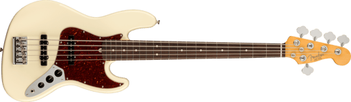 Fender American Professional II Jazz El-Bas (Olympic White) - B-stock