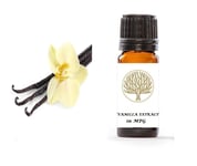 EkoFace Premium 100% Natural Vanilla Extract in MPG Oil 10ml