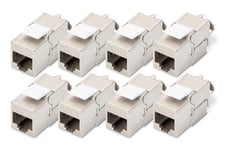 Digitus CAT 6A Keystone Jack, shielded, 8 pcs.