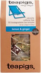 Teapigs Lemon and Ginger Tea Bags Made With Whole Leaves 1 Pack of 50 Tea Bags