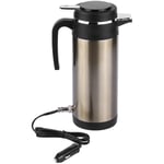 1000ML 12V Acier Inoxydable lectrique dans Voiture Bouilloire Voyage Thermos Chauffage Bouteille D'eau - Jeffergarden