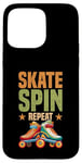 Coque pour iPhone 15 Pro Max Roller Derby Design pour homme et femme