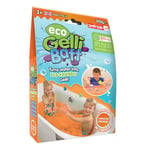 Eco Gelli Baff Orange, 1 Bath or 6 Play Uses from Zimpli Kids, Magically turns water into thick, colourful goo, Eco Friendly Toy, Eco-Conscious Bath Toys for Girls & Boys, Messy & Multi-Sensory Play