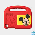 Samsung Mickey Mouse Kids Cover Case for Galaxy Tab A7 Lite with Stand - Red