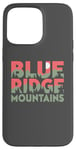 Coque pour iPhone 15 Pro Max Blue Ridge Mountains Typography Outdoors Art