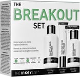 The INKEY List Breakout Set, Salicylic Acid Cleanser, Niacinamide Serum & Succi