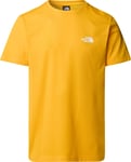 The North Face Men's Simple Dome T-Shirt Summit Gold, M