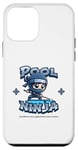 Coque pour iPhone 12 mini Pool Ninja Joueur De Billard Jouant Au Billard Ninja