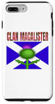 Coque pour iPhone 7 Plus/8 Plus Clan MacAlister Tartan Nom de famille écossais Scotland