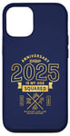 iPhone 12/12 Pro 2025 45 Year Old Squared Born in 1980 Clever Birthday Gift Case