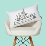 Monopoly Ship Rectangular Cushion - 30x50cm - Soft Touch