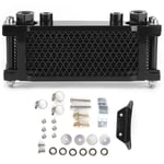 Jeffergarden Refroidisseur d'huile moteur Kit de radiateur de refroidissement universel adapté pour Monkey Car 100250CC OffRoad ATV 4 roues moto
