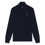 Lyle & Scott Lambswool Blend Zip Through Cardigan Herr