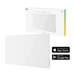 Hombli - Smart IR Glass Heatpanel 600W, White