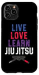 iPhone 11 Pro Jiu Jitsu Belt Colors Live Learn Love Jiu Jitsu Case