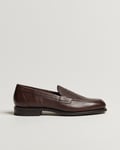 Loake 1880 Imperial Grained Penny Loafer Dark Brown