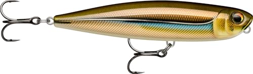 Rapala - Leurre de Pêche Precision Xtreme Pencil Construction Plastique - Leurre Eau Douce Flottant - Profondeur de Nage Surface - Taille 8,7cm / 12g - Fabriqué en Estonie - Smelt on The Beach