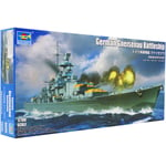 Trumpeter German Gneisenau Battleship WWII Plastic Model Kit 06736 Scale 1/700