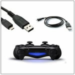 3m Micro USB Charger Cable Compatible With Play-Station-4 Wireless Controller