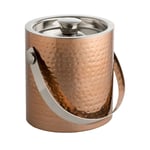 Epicurean Copper Ice Bucket with Tongs - Ice Cube Bucket/Wine Cooler