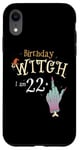 iPhone XR 23 Year Old HallowQueen, 23rd Birthday Witch Funny Halloween Case